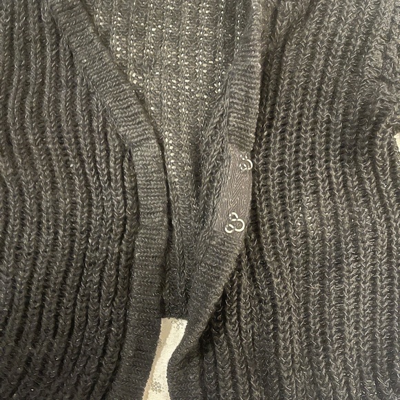 Black Knit Cardigan - Picture 3 of 3